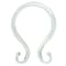 Kenney Mfg Rust-Proof Plastic Shower Curtain Double Hooks, Set of 12, Clear KN61211V2 - alternate 1